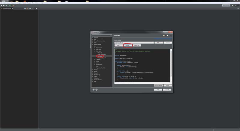 Getting started with Eclipse